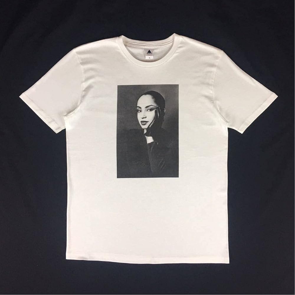 Sade プリント 黒 Tシャツ　Lサイズ sacai×SADE 21SSSADE T-ShirtフォトプリントTシャツ ブラック